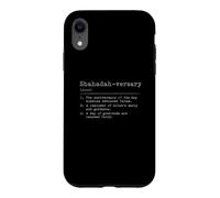 Shahadah-versaire Nom Musulman Convertir Définition Coque pour iPhone XR
