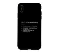 Shahadah-versaire Nom Musulman Convertir Définition Coque pour iPhone XS Max