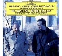 SHAHAM/BOULEZ/CSO - BARTOK-VIOLINKONZERT 2/+ CD 7 TRACKS NEUF