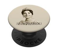 Shahbanou Farah Pahlavi Era Impératrice Iranienne Impériale Perse PopSockets PopGrip Adhésif