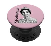 Shahbanou Impératrice Iranienne Farah Pahlavi Era Impériale Perse PopSockets PopGrip Adhésif