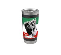 Shahbanou Iran Impératrice Farrah Pahlavi Iranien Perse Rétro Gobelet isotherme en acier inoxydable double paroi