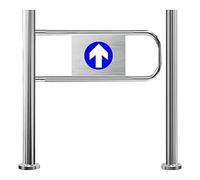 SHAHRYAR Barrière De Sécurité Piéton Ouverte Manuelle,avec Balançoire À Rebond Automatique,Contrôle D'accès Piétons,pour Supermarchés, Commerces Et Entrepôts leftColumn50*100cm