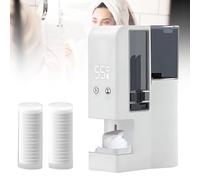 SHAHRYAR Distributeur De Serviettes Chaudes pour Le Visage, Réservoir d'eau Visible De 500 ML, Chauffe Rapide en 5 S, Fonctionnement Silencieux,Diffusion Homogène De La Chaleur Machine+40Towels