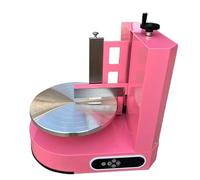 SHAHRYAR Machine À Glacer Les Gâteaux,Machine À Lisser Crème À Faible Bruit,Moteur sans Balais pour Une Performance Stable,Étalage en Seulement 60 S Pink