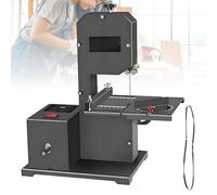 SHAHRYAR Scie À Ruban D'Établi Professionnelle 800 W, Machine De Découpe du Bois 5 en 1 avec Lame De Scie,1750 TR/Min Meule Et Mandrin De Perçage,pour Petits Ateliers