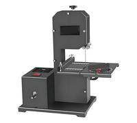 SHAHRYAR Scie Circulaire De Table Compacte Et Scie À Ruban,800 W Scie À Ruban D'Établi Professionnelle,2 Lames De Scie Incluses,Lame De Scie, Meule Et Mandrin De Perçage Inclus