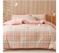 SHAIRMB Couette Double, Couettes HypoallergéNiques, Couette éPaisse Et Chaude 100% Coton, Couverture Double Face Douce Et Haut De Gamme, Linge De Lit De Luxe,01,180x220cm3kg