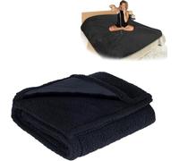 SHAIRMB Couverture d'amour, ImperméAble pour Le Sexe, Couverture Sexuelle ImperméAble FabriquéE en Polaire Douce, Couverture d'amour Super Douce, Couverture ImperméAble,Noir,XL: 145 x 216 cm
