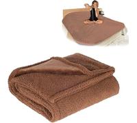 SHAIRMB Couverture d'amour, ImperméAble pour Le Sexe, Couverture Sexuelle ImperméAble FabriquéE en Polaire Douce, Couverture d'amour Super Douce, Couverture ImperméAble,Marron,XL: 145 x 216 cm