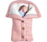 SHAIRMB Couvertures pour BéBé, Gigoteuse en Polaire Douce, Couverture BéBé en Laine Douce Et Velours pour GrenouillèRe Nouveau-Né, IdéAle pour Lit BéBé, Voyage, SièGe Auto,11