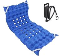 SHAIRMB Matelas Anti-Escarres, Coussin Gonflable Manuel pour La PréVention des Escarres, Conception Respirante à 24 Trous, Charge Maximale SupportéE : 160 Kg,Standard Version