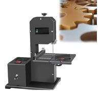 ShaiVrissian 800w Machine à Bois,Scie à Ruban Professionnelle D'établi,Hauteur De Coupe 70mm,Profondeur De Refente 70mm,Gorge 90mm,Table Métal Inclinable 0-45°,pour Atelier