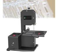 ShaiVrissian Scie à Ruban d'établi,Scie à Ruban électrique Professionnelle,1750 TR/Min,Hauteur de Coupe 70mm,Table Travail en Métal Inclinable 0-45°,Idéale pour Le Bois et DIY