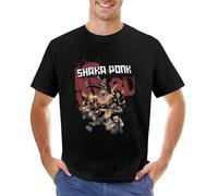 Shaka Ponk Christmas T-Shirt t Shirts Kawaii Clothes Top Slim fit t Shirts for Men Black S