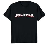 Shaka Ponk Monkey Graphic Y2k Man Clothing Techno Pop Fans Tshirt Casual Fashion Streetwear Breathable Comfortable Tee Black XL