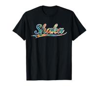 Shaka Surfer Wave Hawaii Chill Tie Dye Vintage Varsity T-Shirt