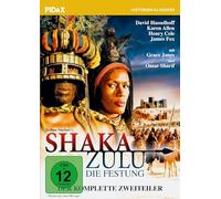 Shaka Zulu - Die Festung / Der komplette 2-Teiler mit Starbesetzung (Pidax Historien-Klassiker)