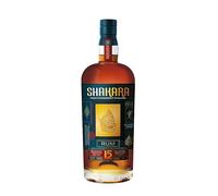 SHAKARA - 15 ans - Rhum Vieux - Origine : Caraïbes - Assemblage de rhums vieillis - Notes de Fruits Exotiques, Vanille, Caramel et Épices - 42% Alcool - 70 cl