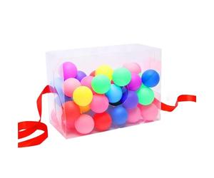 Shake Accessoire de jeu coloré pour tennis de table - Activités de construction d'équipe - Réunion annuelle - Coq pondant des œufs (version portable) BAr163 (transparent, 22 x 16 x 11,5 cm)