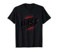 Shake and Bake First Last Racing Citation de Motivation pour Fan de Course T-Shirt, Homme, Noir, M