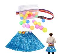 Shake Ball Game - Portable Interactive Funny Toy with Belt and Skirt | Shaking Swing Balls Party Game for Kids, Adults, Casual, Friends Groups, Indoor Living Rooms