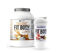 Shake de remplacement de repas - Shaker - Pack | Remplacement de repas de régime hyperprotéiné | Aide à la perte de poids | Chocolat - Vanille - Fraise | Satiété pour hommes et femmes