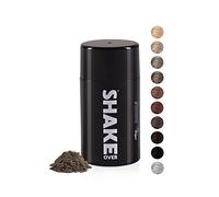 SHAKE OVER® - Fibres Capillaires Densifiantes Végan, Riche en Zinc, Épaissit les Cheveux Fins, Haute Qualité et Fabrication EU, 12 g (BLOND FONCÉ)