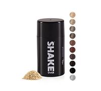 SHAKE OVER® - Fibres Capillaires Densifiantes Végan, Riche en Zinc, Épaissit les Cheveux Fins, Haute Qualité et Fabrication EU (12 g, BLOND CLAIR)
