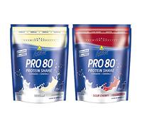 Shake protéiné Inko Active Pro 80 sacs 2 mix Pack (2 x 500 g) 1er Pack de 1 (1 x 1 kg)