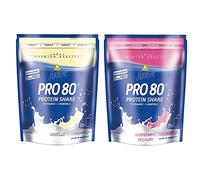 Shake protéiné Inko Active Pro 80 sacs 2 mix Pack (2 x 500 g) 1er Pack de 1 (1 x 1 kg)