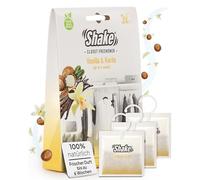 SHAKE Sachets parfumés pour penderie (vanille et beurre de karité) • Coussin parfumé pour armoire, tiroir, salle de bain, sac, voiture • Parfum d'ambiance contre les mauvaises odeurs • Parfum à