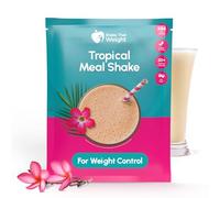 Shake That Weight 10x Diet Shake - Tropical - Plan de remplacement de repas pour perte de poids - Régime très faible en calories - VLCD - Riche en protéines, sans lactose, sans gluten, faible teneur