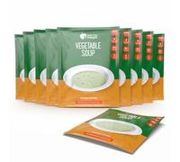 Shake That Weight Lot de 10 soupes végétariennes de remplacement de repas de régime, riches en protéines, enrichies en vitamines et minéraux essentiels, solution rapide et facile pour perdre du poids