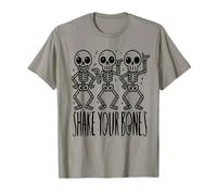 Shake Your Bones Dancing Skeletons - Funny Halloween Party T-Shirt