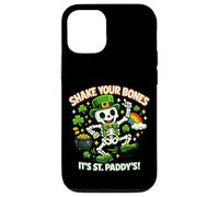 Shake Your Bones Its St Patrick Squelette Leprechaun Coque pour iPhone 12/12 Pro