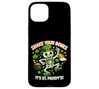 Shake Your Bones Its St Patrick Squelette Leprechaun Coque pour iPhone 15 Plus