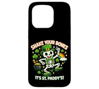 Shake Your Bones Its St Patrick Squelette Leprechaun Coque pour iPhone 15 Pro