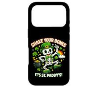Shake Your Bones Its St Patrick Squelette Leprechaun Coque pour iPhone 17 Pro