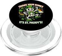 Shake Your Bones Its St Patrick Squelette Leprechaun PopSockets PopGrip pour MagSafe