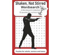 Shaken, Not Stirred Wordsearch: Everything special agent, licence to kill, beautiful women, evil baddies, Aston Martin supercar