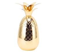 Shaker à cocktail, 500 ml de bulletin de boisson à boire à ananas forme de barman mélange de bartige en acier inoxydable à la barre pour le bar à domicile (Or)