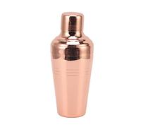 Shaker à cocktail en acier inoxydable 304, Design ergonomique, pour professionnels et usage domestique, Premium 1 pièce (510 ml d'or rose)