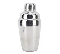 Shaker à Cocktail en Acier Inoxydable 304, Mélangeur de Barman avec Poignée Confortable, Bec Antidérapant pour la Préparation de Cocktails (350ML)
