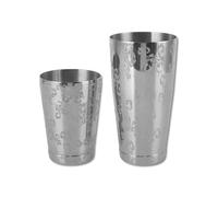 Shaker à cocktail inox 500ml - Kit barman, mixer cocktail, pilon mojito, durable, facile à nettoyer, résistant corrosion, idéal bar & usage professionnel, argenté