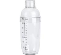 Shaker à cocktail PC avec balance Lait Théière Jus de fruits Vin Coupe en plastique pour Home Bar Store700ml