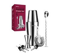 Shaker à Cocktail, Shaker à Martini, Shaker à Boisson, Shaker à Cocktail 8 pièces, Shaker Boston, Ensemble de Bar, passoire à Cocktail, Outils de Bar, kit de Barman