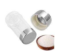 Shaker à condiments en acier inoxydable, poivrière en acier inoxydable | Conteneur d'assaisonnement en métal - Réservoir d'extension de poudre en métal multifonctionnel, distributeur de sucre en acier