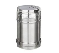 Shaker à épices en acier inoxydable pour assaisonnement et couvercle de rangement conçu avec une taille de trou appropriée (XL)
