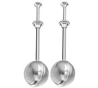 Shaker à farine - Sucrier en poudre | Cuillère à farine en acier inoxydable 304 | à épousseter et passoire à thé Filtre à farine Filtre à farine Maille fine | Fournitures de cuisson au levain